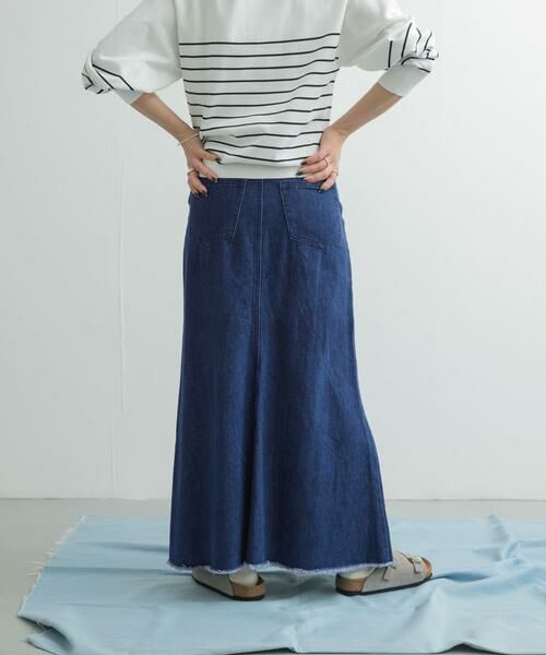 URBAN RESEARCH DOORS / アーバンリサーチ ドアーズ スカート | Denim Flare Skirt | 詳細7
