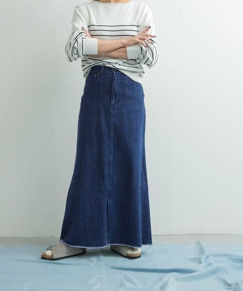 URBAN RESEARCH DOORS / アーバンリサーチ ドアーズ スカート | Denim Flare Skirt | 詳細8