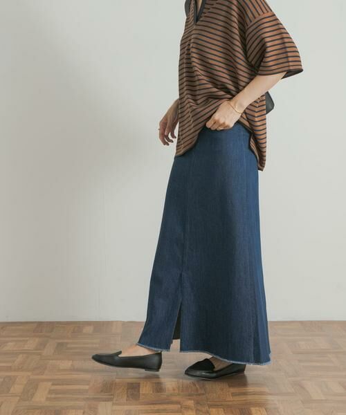 URBAN RESEARCH DOORS / アーバンリサーチ ドアーズ スカート | Denim Flare Skirt | 詳細9