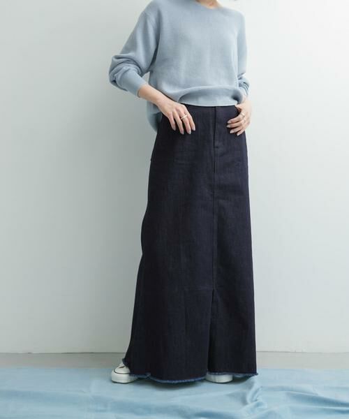 URBAN RESEARCH DOORS / アーバンリサーチ ドアーズ スカート | Denim Flare Skirt | 詳細29