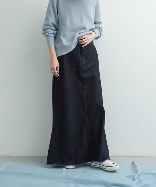 URBAN RESEARCH DOORS / アーバンリサーチ ドアーズ スカート | Denim Flare Skirt | 詳細30