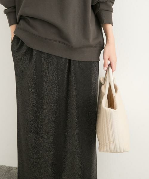 URBAN RESEARCH DOORS / アーバンリサーチ ドアーズ スカート | ラメカットストレートスカート | 詳細7
