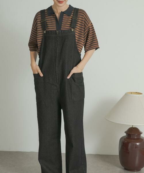 URBAN RESEARCH DOORS / アーバンリサーチ ドアーズ サロペット・オールインワン | デニムサロペット | 詳細9