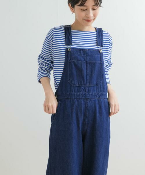 URBAN RESEARCH DOORS / アーバンリサーチ ドアーズ サロペット・オールインワン | Denim Salopette | 詳細1