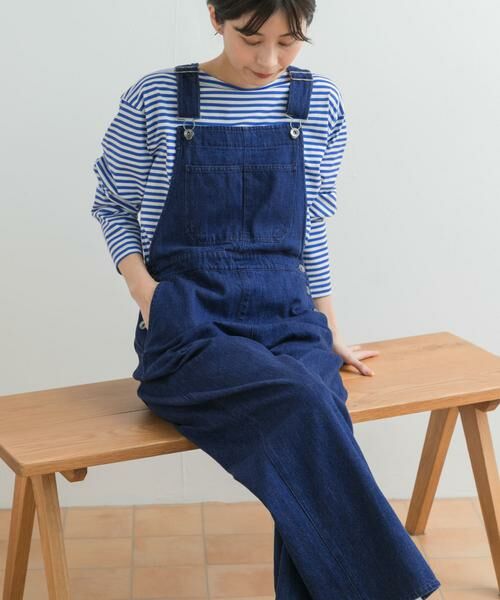 URBAN RESEARCH DOORS / アーバンリサーチ ドアーズ サロペット・オールインワン | Denim Salopette | 詳細13