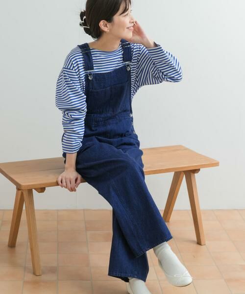 URBAN RESEARCH DOORS / アーバンリサーチ ドアーズ サロペット・オールインワン | Denim Salopette | 詳細14