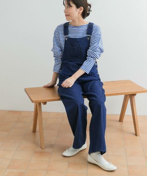 URBAN RESEARCH DOORS / アーバンリサーチ ドアーズ サロペット・オールインワン | Denim Salopette | 詳細15