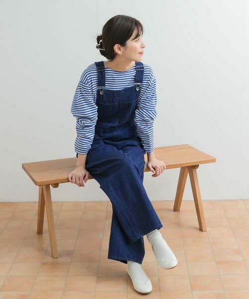 URBAN RESEARCH DOORS / アーバンリサーチ ドアーズ サロペット・オールインワン | Denim Salopette | 詳細16