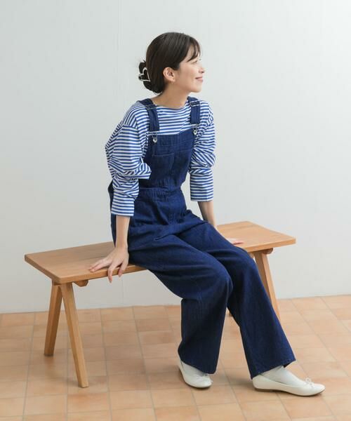 URBAN RESEARCH DOORS / アーバンリサーチ ドアーズ サロペット・オールインワン | Denim Salopette | 詳細17