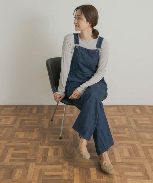 URBAN RESEARCH DOORS / アーバンリサーチ ドアーズ サロペット・オールインワン | Denim Salopette | 詳細18