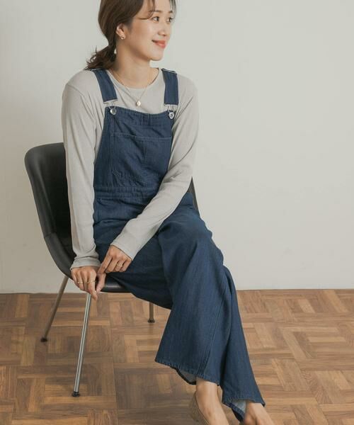 URBAN RESEARCH DOORS / アーバンリサーチ ドアーズ サロペット・オールインワン | Denim Salopette | 詳細20