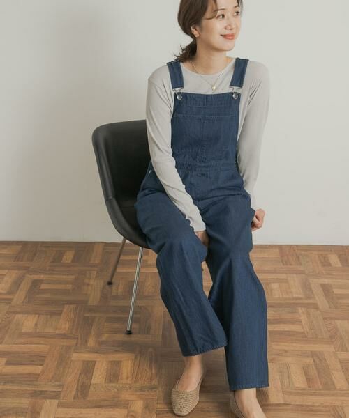 URBAN RESEARCH DOORS / アーバンリサーチ ドアーズ サロペット・オールインワン | Denim Salopette | 詳細21