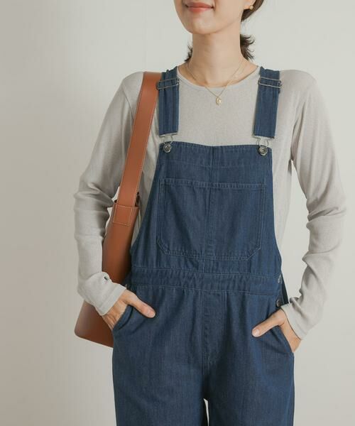 URBAN RESEARCH DOORS / アーバンリサーチ ドアーズ サロペット・オールインワン | Denim Salopette | 詳細24