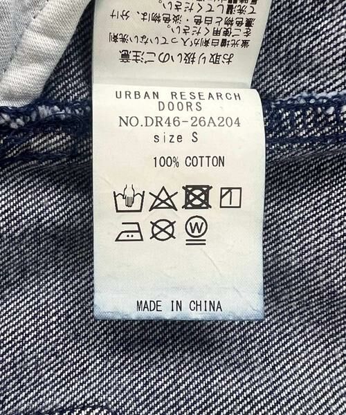 URBAN RESEARCH DOORS / アーバンリサーチ ドアーズ サロペット・オールインワン | Denim Salopette | 詳細29