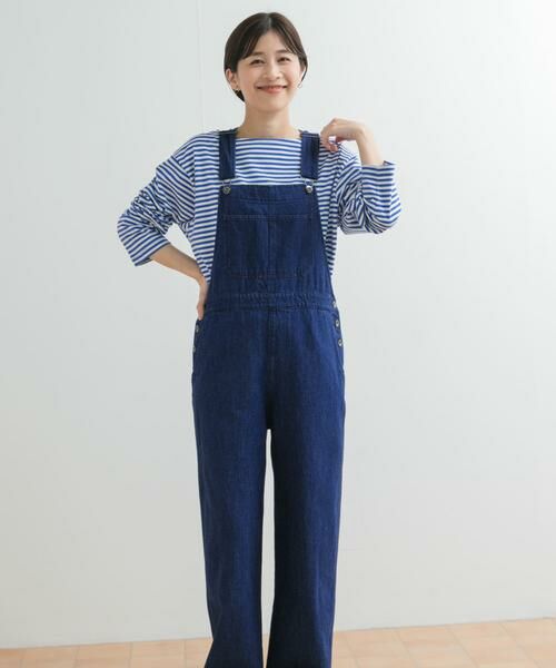 URBAN RESEARCH DOORS / アーバンリサーチ ドアーズ サロペット・オールインワン | Denim Salopette | 詳細5