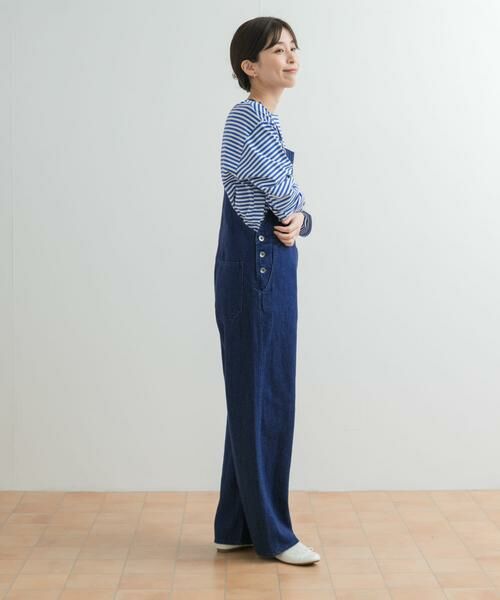 URBAN RESEARCH DOORS / アーバンリサーチ ドアーズ サロペット・オールインワン | Denim Salopette | 詳細8