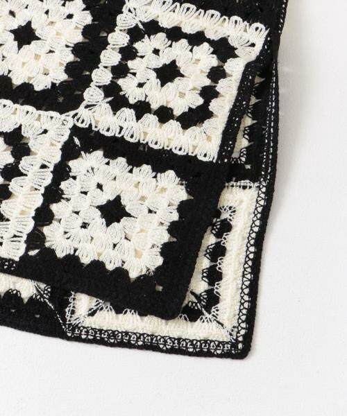 URBAN RESEARCH DOORS / アーバンリサーチ ドアーズ ワンピース | パッチワーククロシェニットワンピース | 詳細16