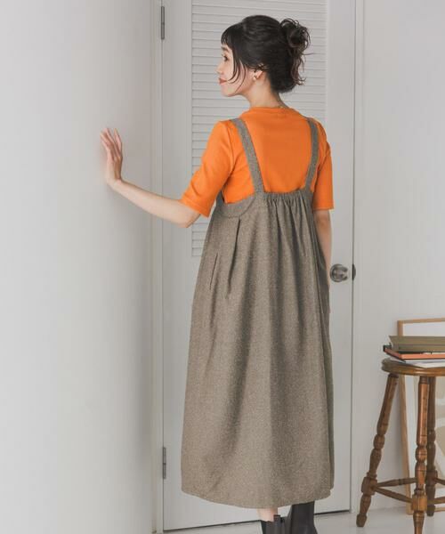 URBAN RESEARCH DOORS / アーバンリサーチ ドアーズ ワンピース | ネップツィードワンピース | 詳細5