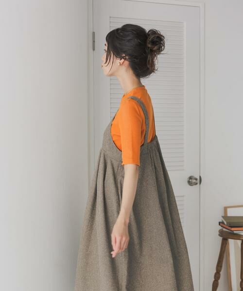 URBAN RESEARCH DOORS / アーバンリサーチ ドアーズ ワンピース | ネップツィードワンピース | 詳細6