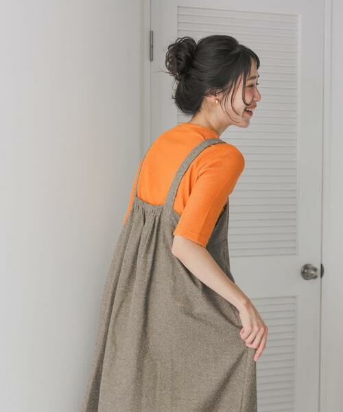 URBAN RESEARCH DOORS / アーバンリサーチ ドアーズ ワンピース | ネップツィードワンピース | 詳細7