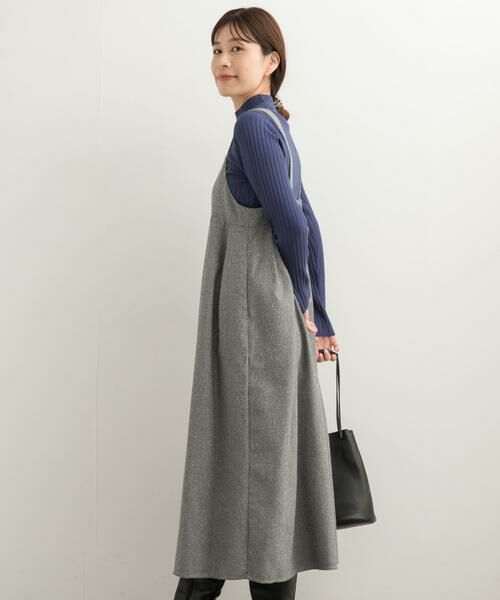 URBAN RESEARCH DOORS / アーバンリサーチ ドアーズ ワンピース | ネップツィードワンピース | 詳細18