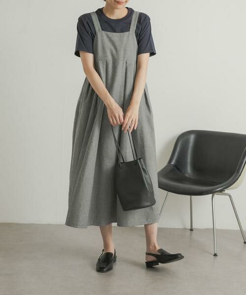 URBAN RESEARCH DOORS / アーバンリサーチ ドアーズ ワンピース | ネップツィードワンピース | 詳細27