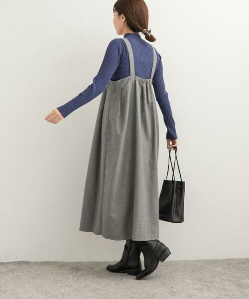 URBAN RESEARCH DOORS / アーバンリサーチ ドアーズ ワンピース | ネップツィードワンピース | 詳細20
