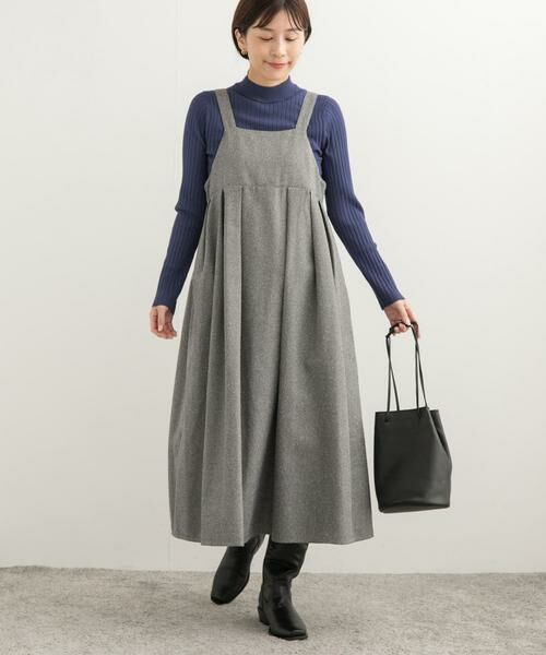 URBAN RESEARCH DOORS / アーバンリサーチ ドアーズ ワンピース | ネップツィードワンピース | 詳細21