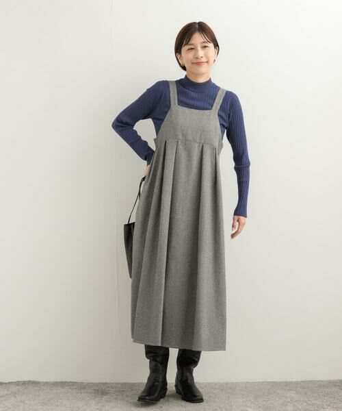 URBAN RESEARCH DOORS / アーバンリサーチ ドアーズ ワンピース | ネップツィードワンピース | 詳細22