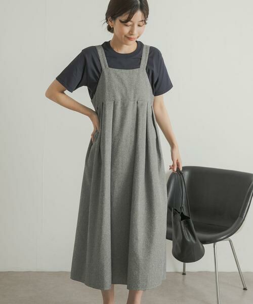 URBAN RESEARCH DOORS / アーバンリサーチ ドアーズ ワンピース | ネップツィードワンピース | 詳細25