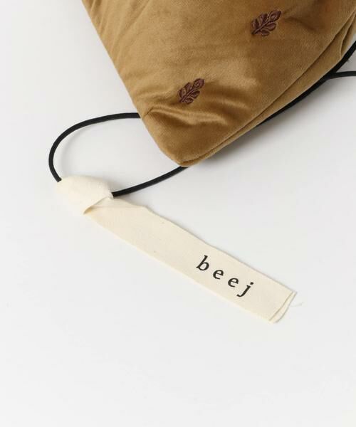 URBAN RESEARCH DOORS / アーバンリサーチ ドアーズ ショルダーバッグ | 『別注』beej×DOORS　刺繍巾着バッグ | 詳細9