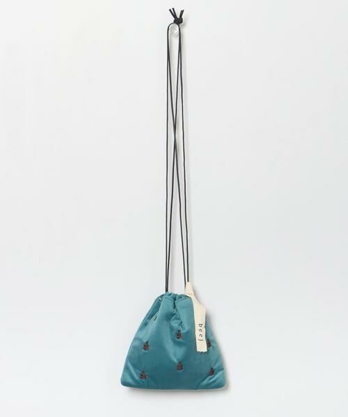 URBAN RESEARCH DOORS / アーバンリサーチ ドアーズ ショルダーバッグ | 『別注』beej×DOORS　刺繍巾着バッグ | 詳細14