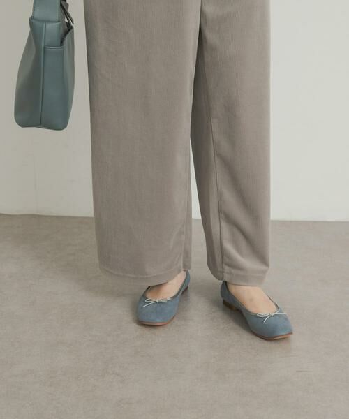 URBAN RESEARCH DOORS / アーバンリサーチ ドアーズ バレエシューズ | やわらかスエードバレエシューズ | 詳細5