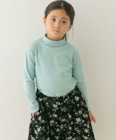 URBAN RESEARCH DOORS / アーバンリサーチ ドアーズ トップス | メローフリルリブタートルネックTシャツ(KIDS)