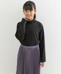 URBAN RESEARCH DOORS / アーバンリサーチ ドアーズ トップス | メローフリルリブタートルネックTシャツ(KIDS)