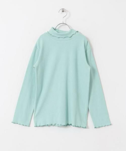 URBAN RESEARCH DOORS / アーバンリサーチ ドアーズ トップス | メローフリルリブタートルネックTシャツ(KIDS) | 詳細12