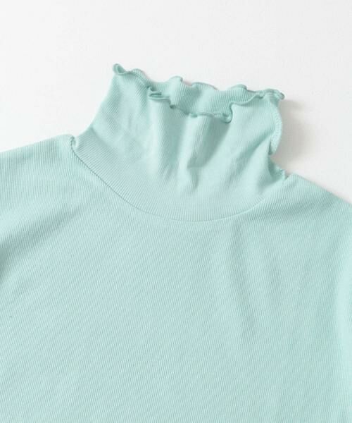 URBAN RESEARCH DOORS / アーバンリサーチ ドアーズ トップス | メローフリルリブタートルネックTシャツ(KIDS) | 詳細13