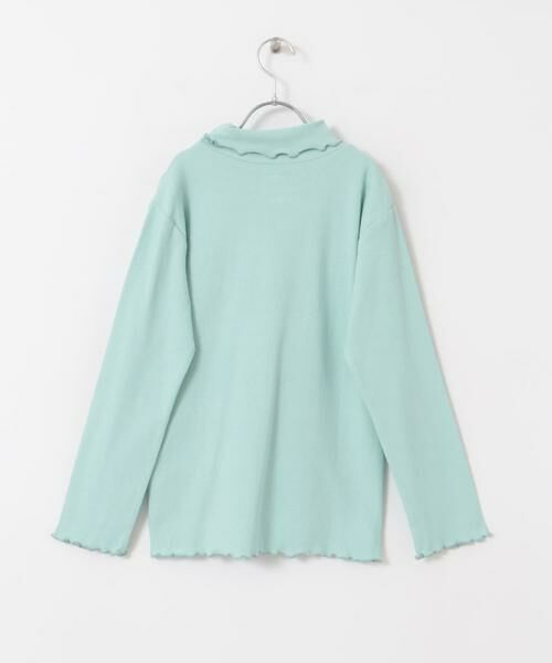 URBAN RESEARCH DOORS / アーバンリサーチ ドアーズ トップス | メローフリルリブタートルネックTシャツ(KIDS) | 詳細15