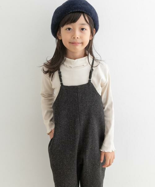 URBAN RESEARCH DOORS / アーバンリサーチ ドアーズ トップス | メローフリルリブタートルネックTシャツ(KIDS) | 詳細19