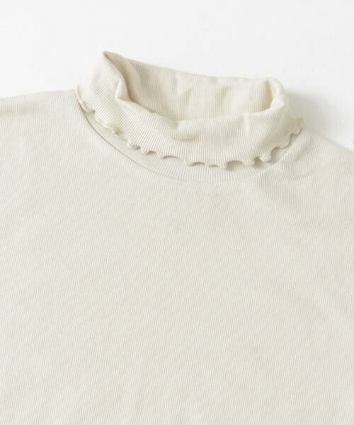 URBAN RESEARCH DOORS / アーバンリサーチ ドアーズ トップス | メローフリルリブタートルネックTシャツ(KIDS) | 詳細28