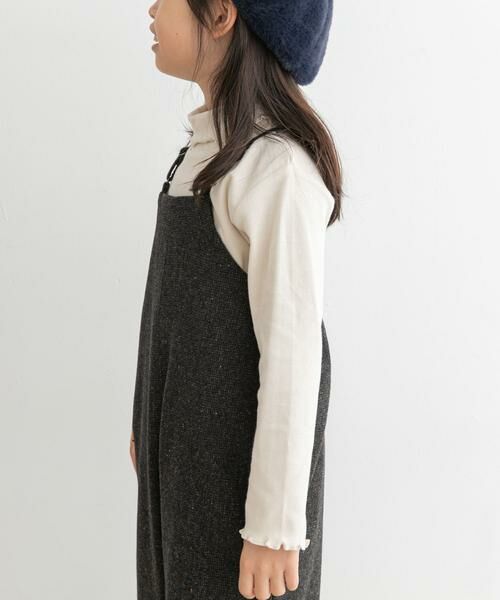 URBAN RESEARCH DOORS / アーバンリサーチ ドアーズ トップス | メローフリルリブタートルネックTシャツ(KIDS) | 詳細20