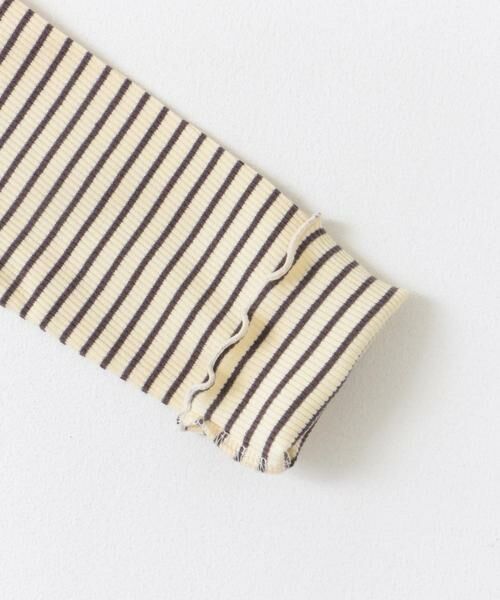 URBAN RESEARCH DOORS / アーバンリサーチ ドアーズ トップス | ボーダーフリルリブタートルネック(KIDS) | 詳細17