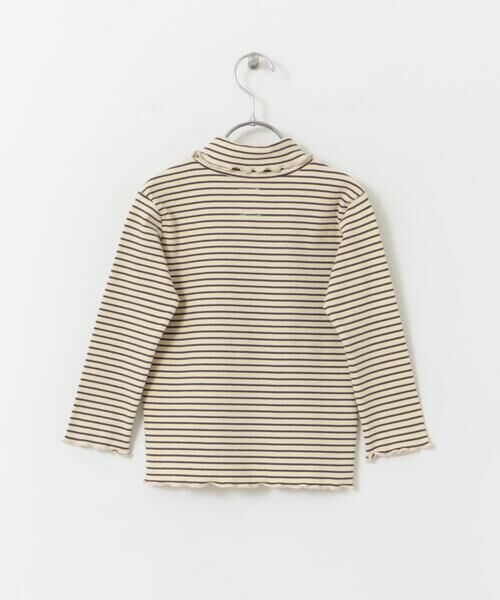 URBAN RESEARCH DOORS / アーバンリサーチ ドアーズ トップス | ボーダーフリルリブタートルネック(KIDS) | 詳細18