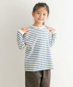 URBAN RESEARCH DOORS / アーバンリサーチ ドアーズ トップス | ボーダーワイドロングTシャツ(KIDS)