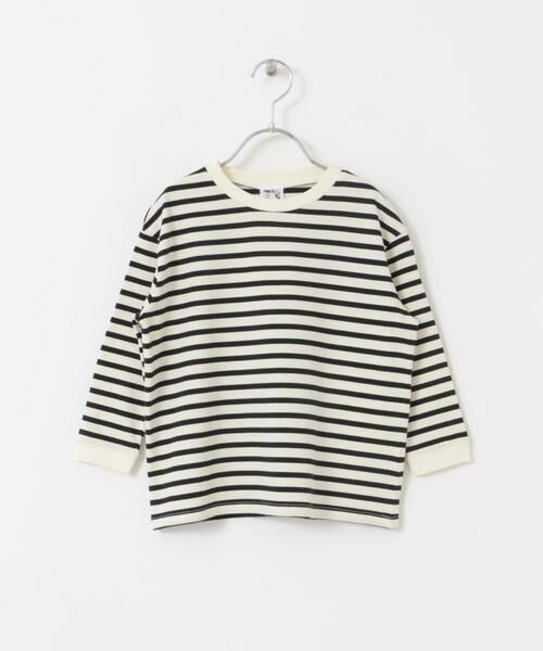 URBAN RESEARCH DOORS / アーバンリサーチ ドアーズ トップス | ボーダーワイドロングTシャツ(KIDS) | 詳細29