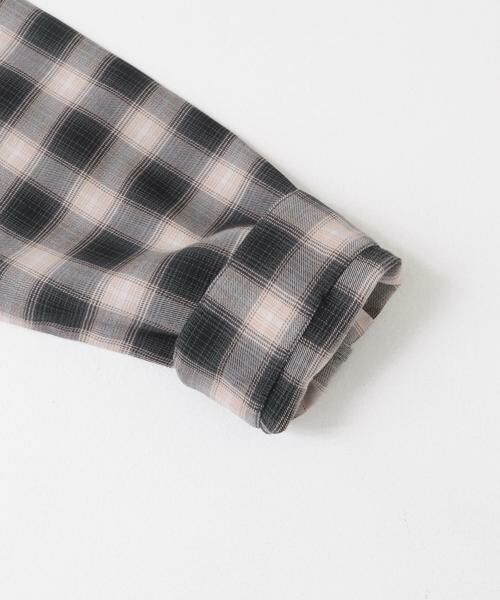 URBAN RESEARCH DOORS / アーバンリサーチ ドアーズ トップス | 『親子リンク』バンドカラーチェックシャツ(KIDS) | 詳細21