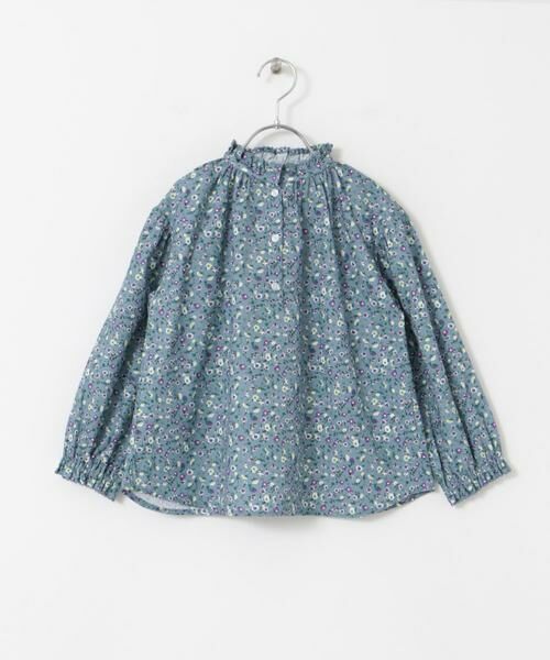 URBAN RESEARCH DOORS / アーバンリサーチ ドアーズ トップス | 花柄プリントギャザーフリルブラウス(KIDS) | 詳細12
