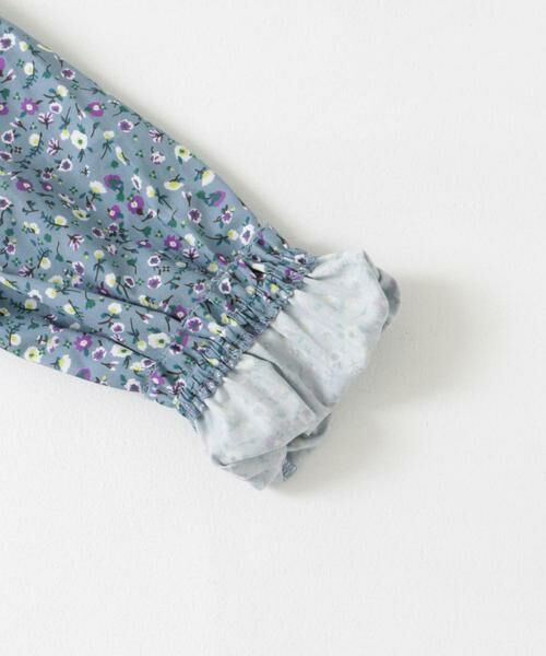 URBAN RESEARCH DOORS / アーバンリサーチ ドアーズ トップス | 花柄プリントギャザーフリルブラウス(KIDS) | 詳細13