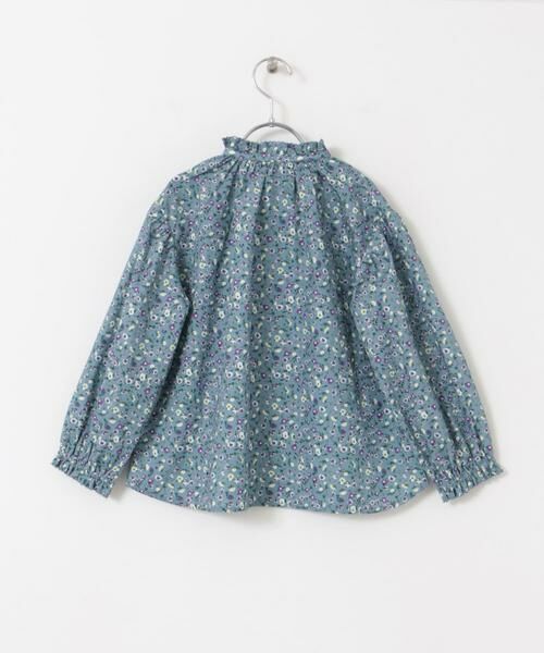 URBAN RESEARCH DOORS / アーバンリサーチ ドアーズ トップス | 花柄プリントギャザーフリルブラウス(KIDS) | 詳細14