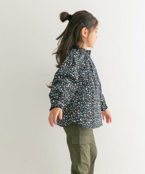 URBAN RESEARCH DOORS / アーバンリサーチ ドアーズ トップス | 花柄プリントギャザーフリルブラウス(KIDS) | 詳細26
